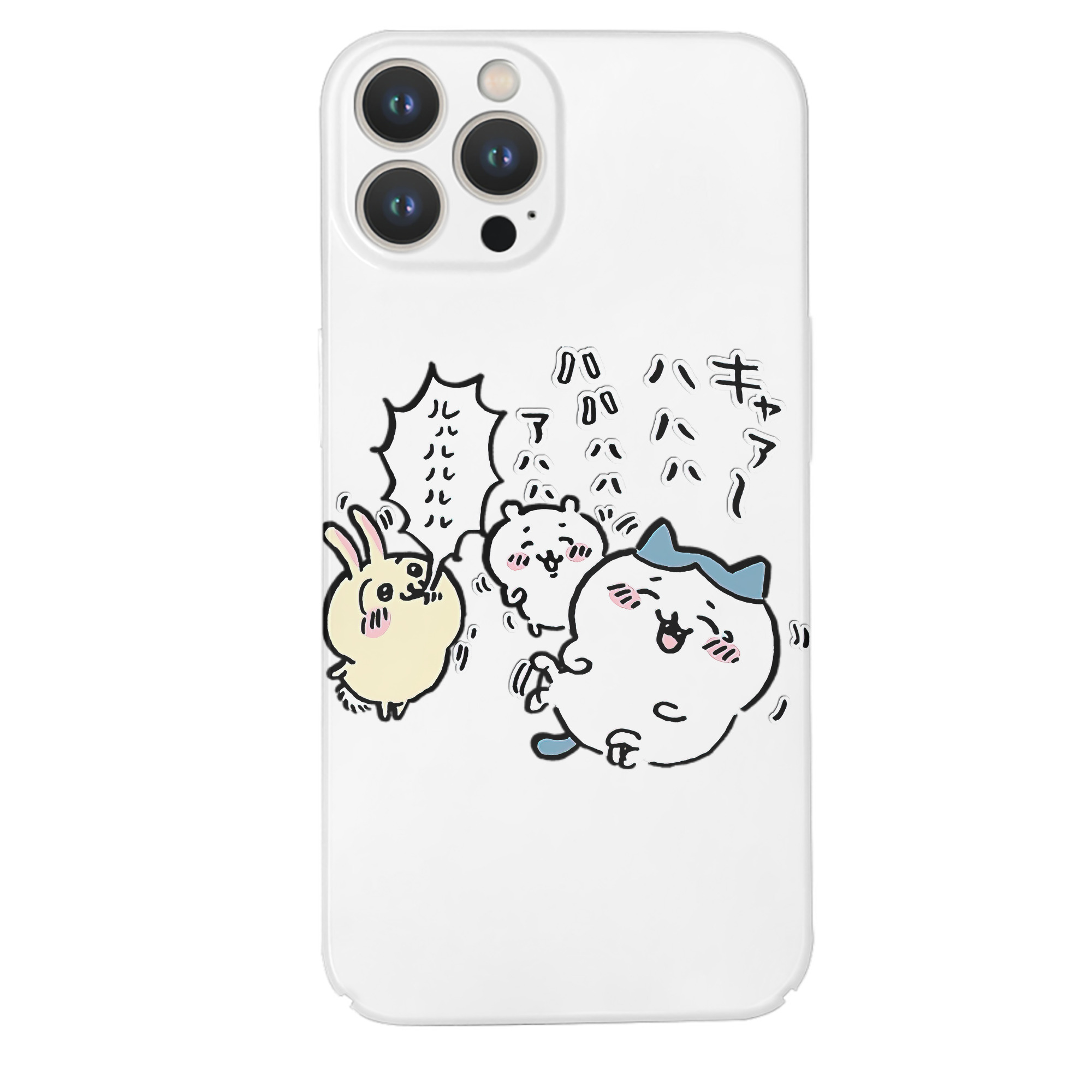 （画像用） ちいかわ うさぎ Chii-kawa usagi 【iPhone 14シリーズ対応】ハードケース